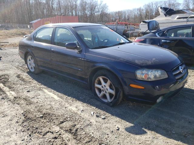 JN1DA31D43T507121 - 2003 NISSAN MAXIMA GLE BLUE photo 4