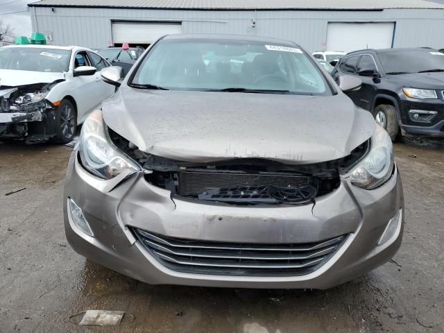 5NPDH4AE5DH280227 - 2013 HYUNDAI ELANTRA GLS TAN photo 5