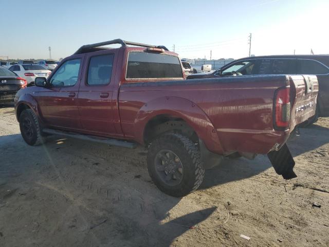 1N6ED29X54C450038 - 2004 NISSAN FRONTIER CREW CAB XE V6 RED photo 2