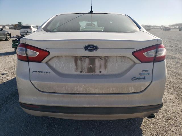 3FA6P0HD1ER241107 - 2014 FORD FUSION SE WHITE photo 6