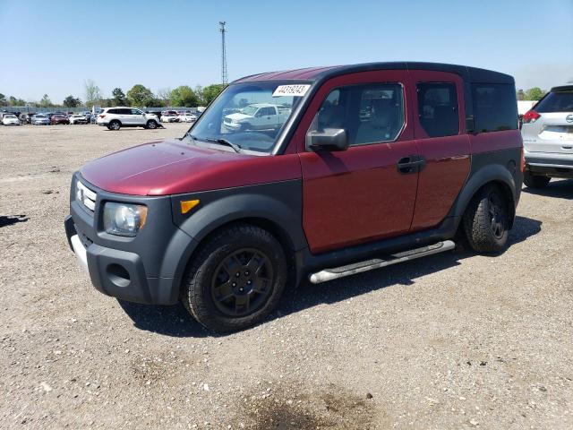 5J6YH28357L006286 - 2007 HONDA ELEMENT LX BURGUNDY photo 1