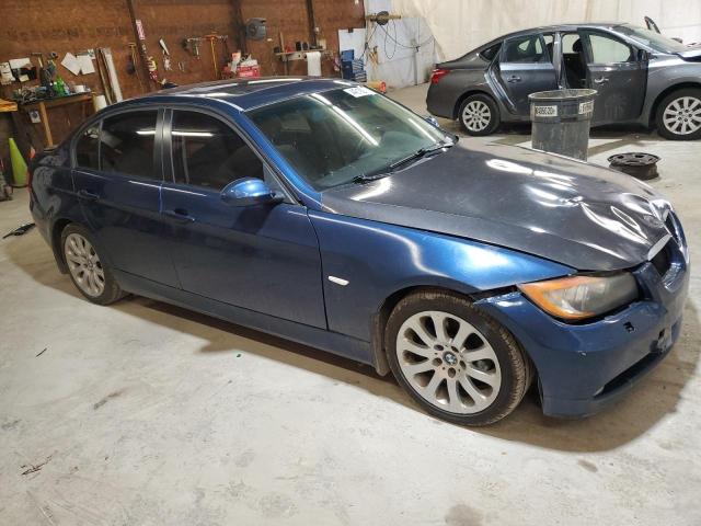 WBAVD13586KV11585 - 2006 BMW 325 XI BLUE photo 4