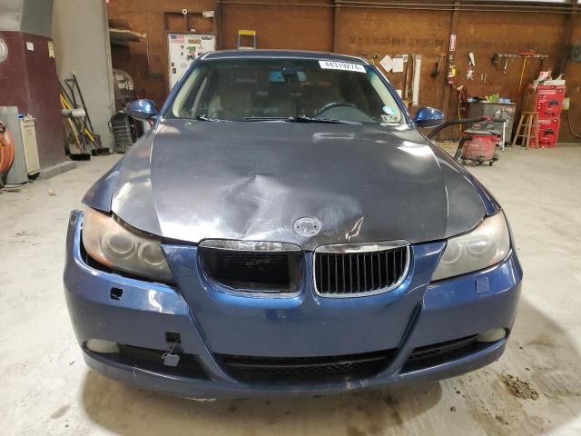 WBAVD13586KV11585 - 2006 BMW 325 XI BLUE photo 5