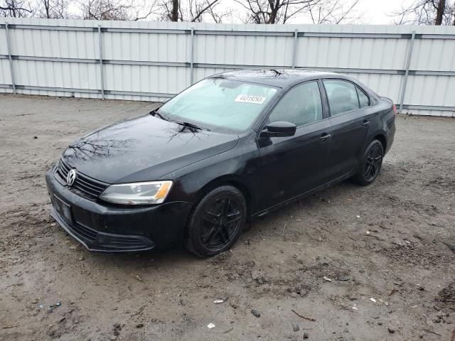 3VW2K7AJ5CM331772 - 2012 VOLKSWAGEN JETTA BASE BLACK photo 1