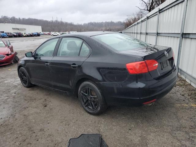 3VW2K7AJ5CM331772 - 2012 VOLKSWAGEN JETTA BASE BLACK photo 2