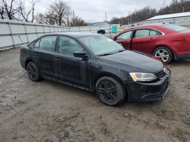 3VW2K7AJ5CM331772 - 2012 VOLKSWAGEN JETTA BASE BLACK photo 4