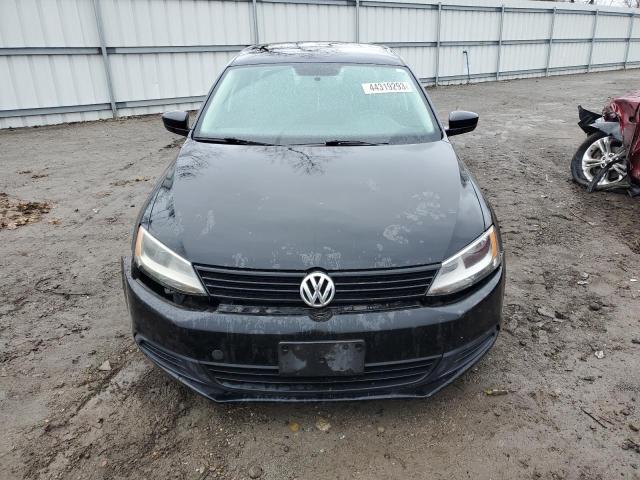 3VW2K7AJ5CM331772 - 2012 VOLKSWAGEN JETTA BASE BLACK photo 5