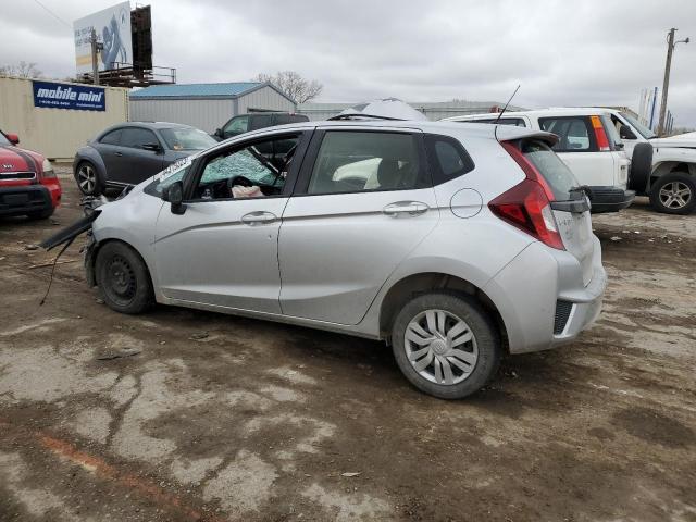 JHMGK5H57GX037178 - 2016 HONDA FIT LX SILVER photo 2