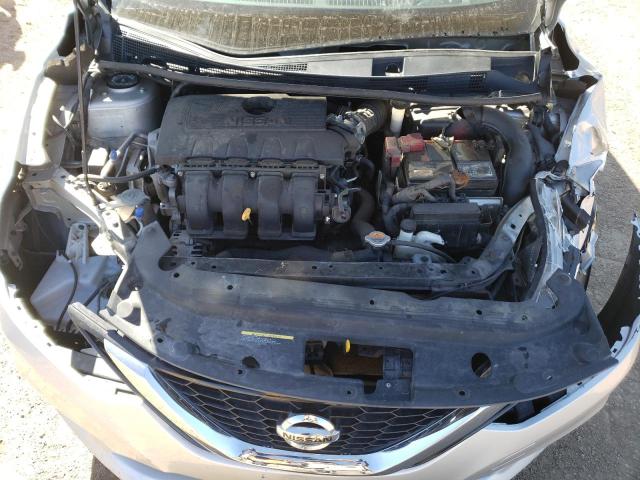 3N1AB7AP3JY315002 - 2018 NISSAN SENTRA S SILVER photo 11