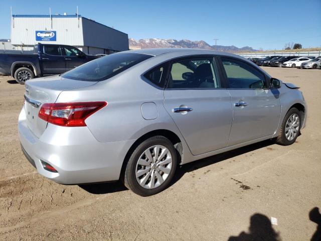 3N1AB7AP3JY315002 - 2018 NISSAN SENTRA S SILVER photo 3