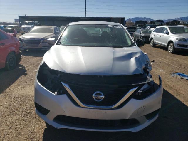 3N1AB7AP3JY315002 - 2018 NISSAN SENTRA S SILVER photo 5