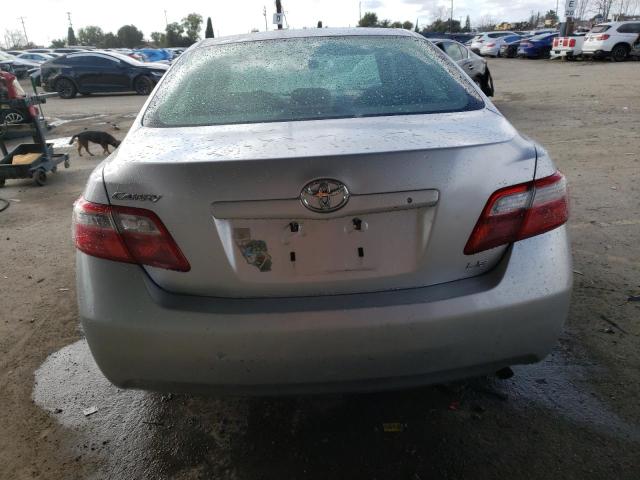 JTNBE46K373071787 - 2007 TOYOTA CAMRY CE SILVER photo 6