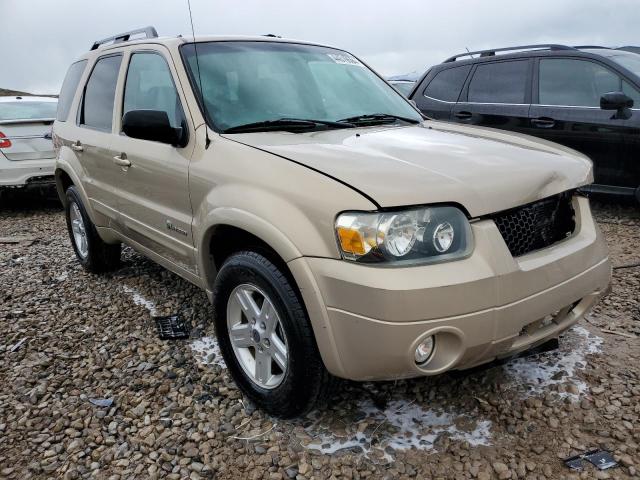 1FMCU49H47KA12714 - 2007 FORD ESCAPE HEV BEIGE photo 4