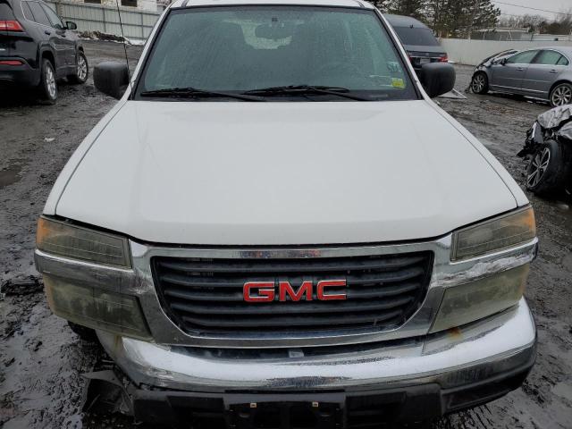 1GTDT13E288111734 - 2008 GMC CANYON WHITE photo 5