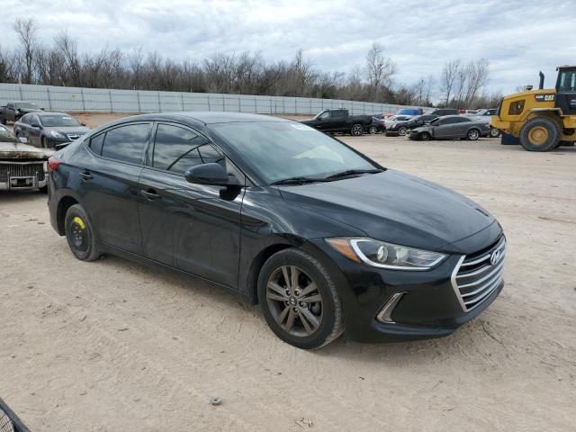 5NPD84LF1HH042354 - 2017 HYUNDAI ELANTRA SE BLACK photo 4