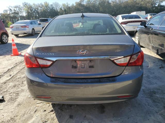 5NPEB4ACXCH478322 - 2012 HYUNDAI SONATA GLS GRAY photo 6