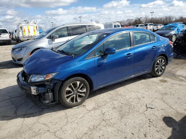 19XFB2F92DE080372 - 2013 HONDA CIVIC EXL Mavi foto 1
