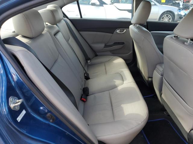 19XFB2F92DE080372 - 2013 HONDA CIVIC EXL Mavi foto 10