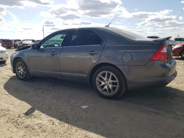 3FAHP0JA2CR296588 - 2012 FORD FUSION SEL GRAY photo 2