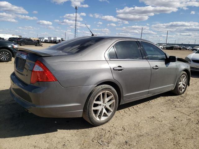 3FAHP0JA2CR296588 - 2012 FORD FUSION SEL GRAY photo 3