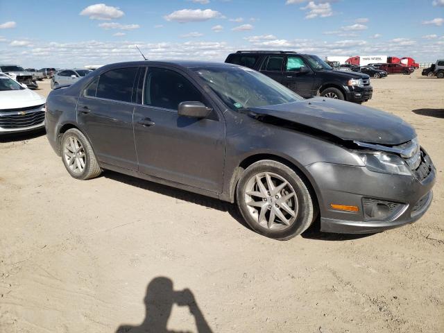 3FAHP0JA2CR296588 - 2012 FORD FUSION SEL GRAY photo 4