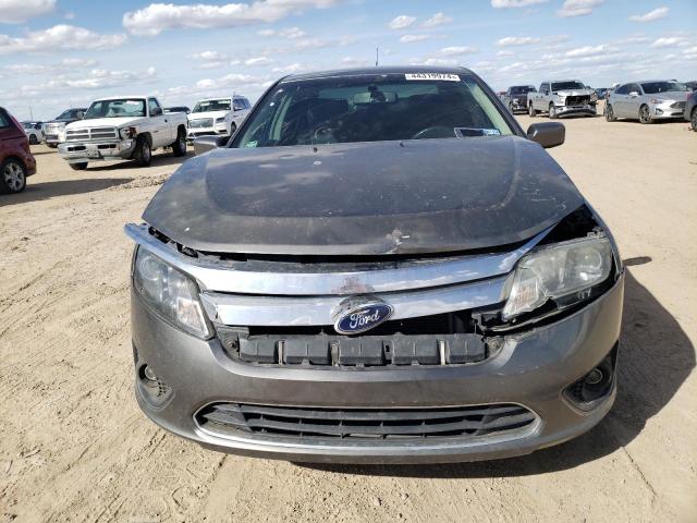 3FAHP0JA2CR296588 - 2012 FORD FUSION SEL GRAY photo 5