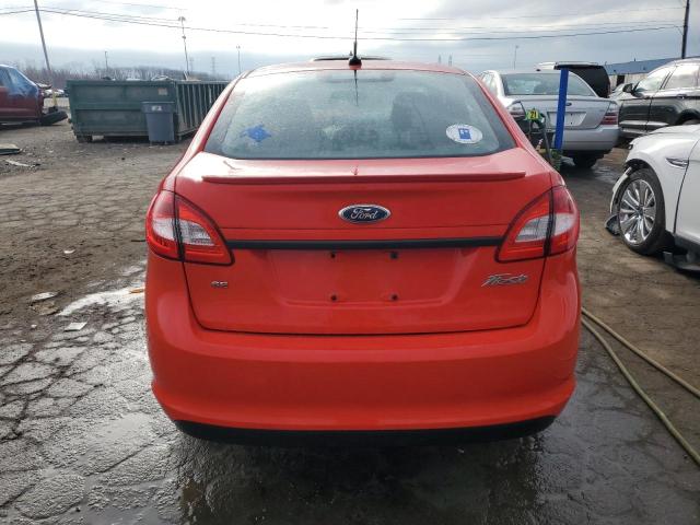 3FADP4BJ0DM141444 - 2013 FORD FIESTA SE RED photo 6