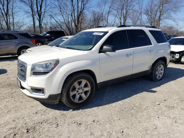 1GKKRPKD6DJ214261 - 2013 GMC ACADIA SLE WHITE photo 1