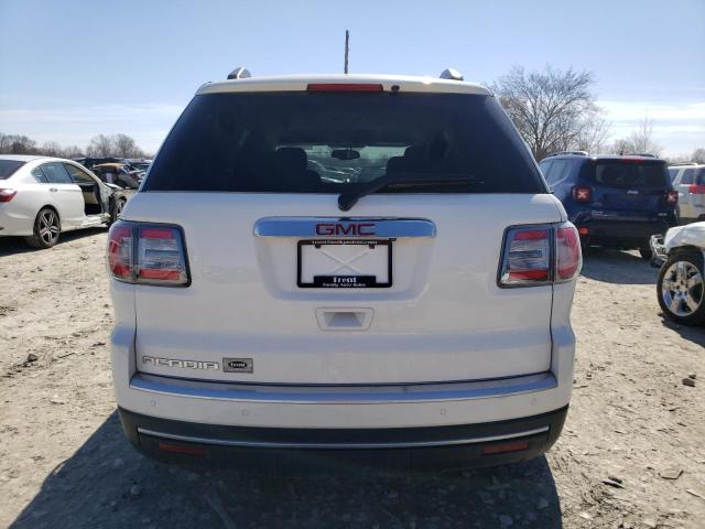 1GKKRPKD6DJ214261 - 2013 GMC ACADIA SLE WHITE photo 6