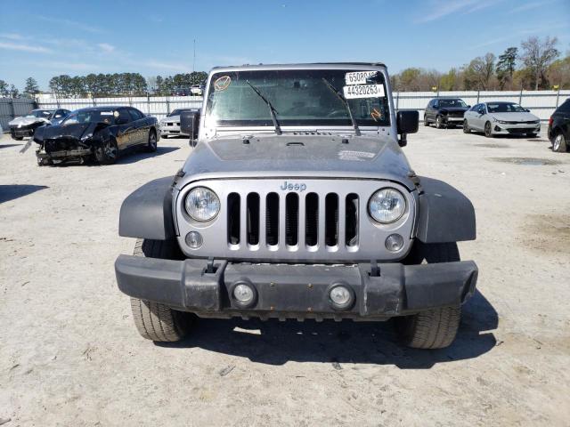 1C4BJWDG8JL828880 - 2018 JEEP WRANGLER U SPORT SILVER photo 5