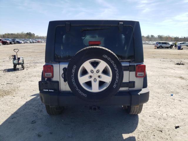 1C4BJWDG8JL828880 - 2018 JEEP WRANGLER U SPORT ვერცხლისფერი ფოტო 6