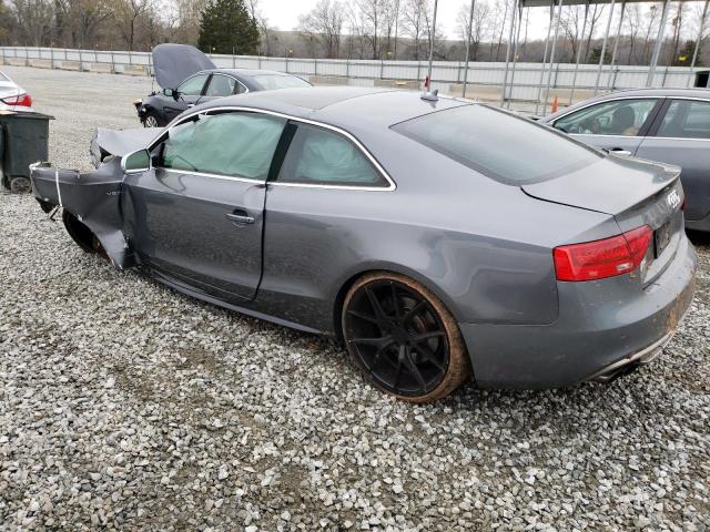 WAUVGAFR9DA069313 - 2013 AUDI S5 PRESTIGE GRAY photo 2