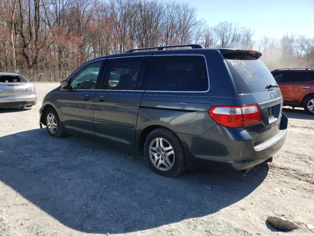 5FNRL38775B117147 - 2005 HONDA ODYSSEY EXL GRAY photo 2