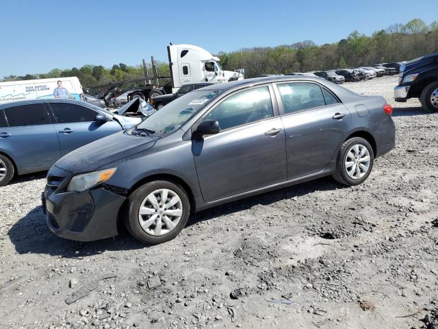 2T1BU4EE9CC832956 - 2012 TOYOTA COROLLA BASE GRAY photo 1
