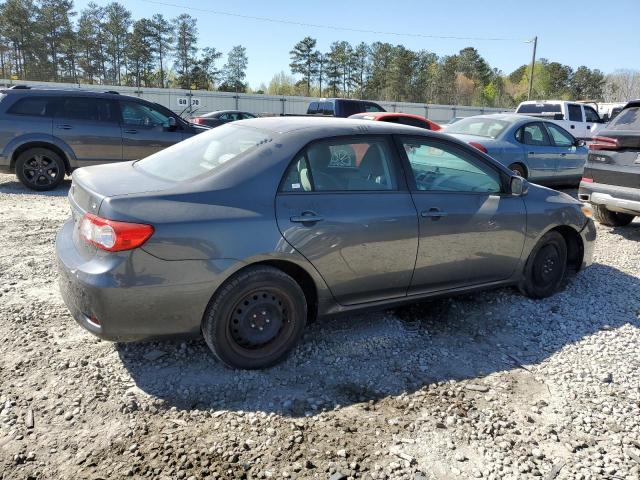 2T1BU4EE9CC832956 - 2012 TOYOTA COROLLA BASE GRAY photo 3