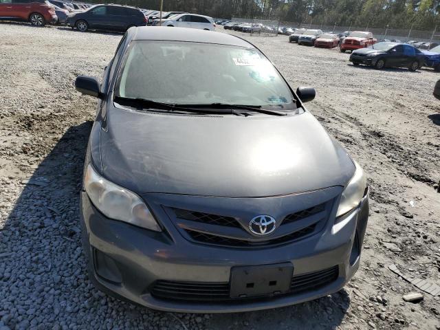2T1BU4EE9CC832956 - 2012 TOYOTA COROLLA BASE GRAY photo 5
