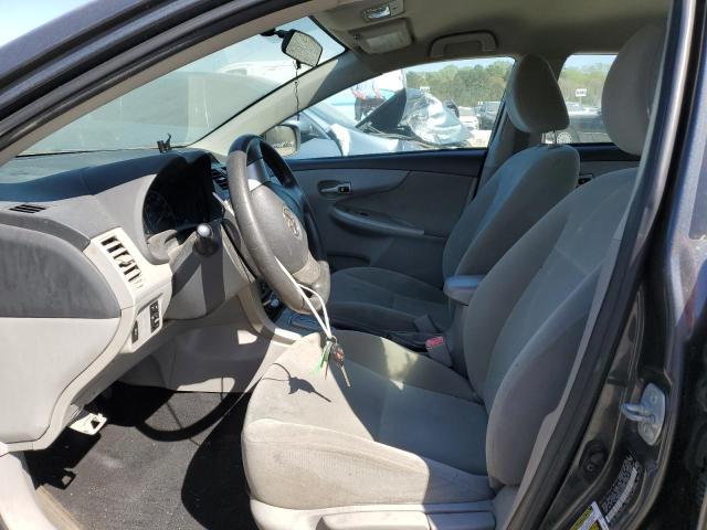 2T1BU4EE9CC832956 - 2012 TOYOTA COROLLA BASE GRAY photo 7