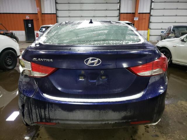 5NPDH4AE2DH325754 - 2013 HYUNDAI ELANTRA GLS BLUE photo 6