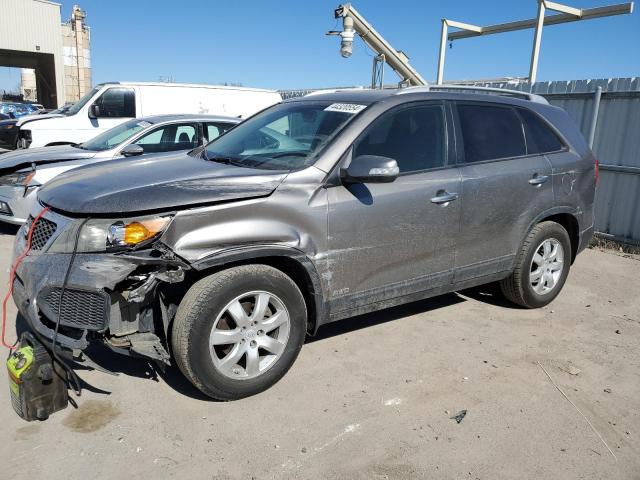 5XYKTDA26BG130904 - 2011 KIA SORENTO BASE GRAY photo 1