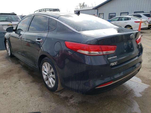 5XXGU4L3XGG008731 - 2016 KIA OPTIMA EX CHARCOAL photo 2