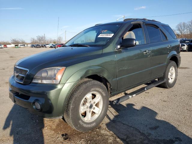 KNDJC733355488655 - 2005 KIA SORENTO EX GREEN photo 1