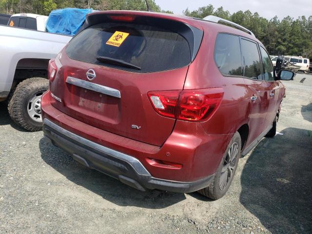 5N1DR2MN6HC695941 - 2017 NISSAN PATHFINDER S 栗色 照片 3