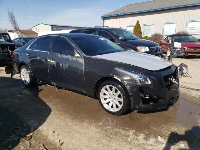 1G6AP5SX8E0128326 - 2014 CADILLAC CTS GRAY photo 4