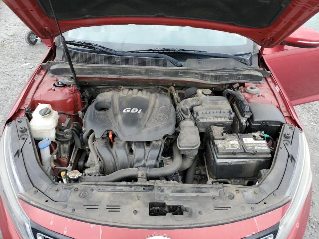 5XXGN4A78FG396088 - 2015 KIA OPTIMA EX RED photo 10