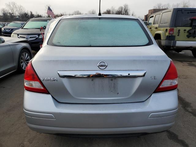 3N1BC11E09L441730 - 2009 NISSAN VERSA S SILVER photo 6