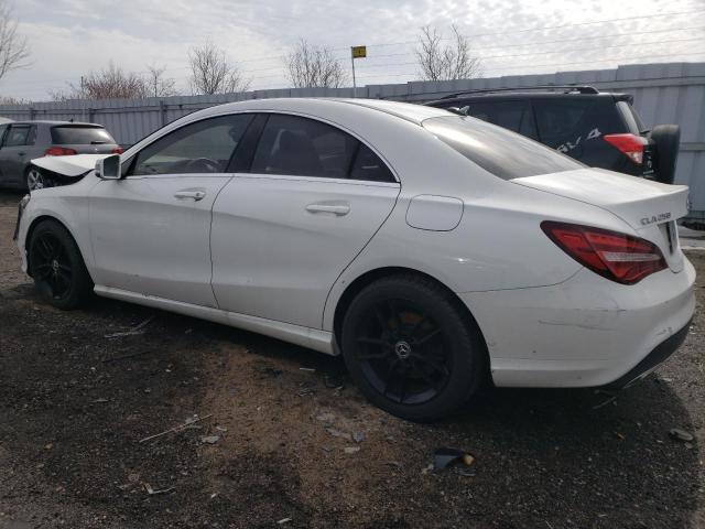 WDDSJ4GB8JN665243 - 2018 MERCEDES-BENZ CLA 250 4MATIC WHITE photo 2