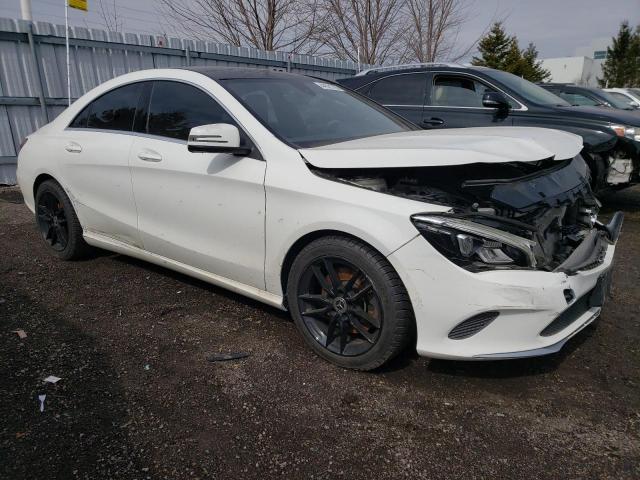 WDDSJ4GB8JN665243 - 2018 MERCEDES-BENZ CLA 250 4MATIC WHITE photo 4