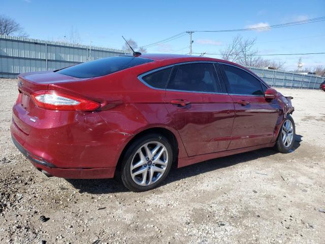 1FA6P0HD1G5131969 - 2016 FORD FUSION SE RED photo 3