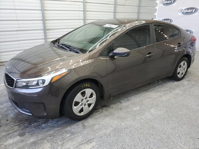 3KPFK4A73HE147763 - 2017 KIA FORTE LX BROWN photo 1