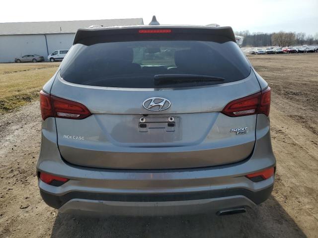 5NMZUDLB1JH067059 - 2018 HYUNDAI SANTA FE S GRAY photo 6